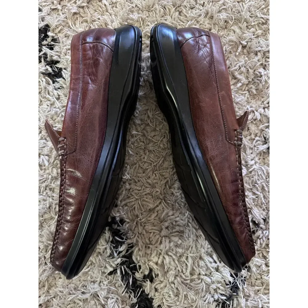 Cole Haan Brown Leather Air Dempsey Driving Loafer Men’s 13 M